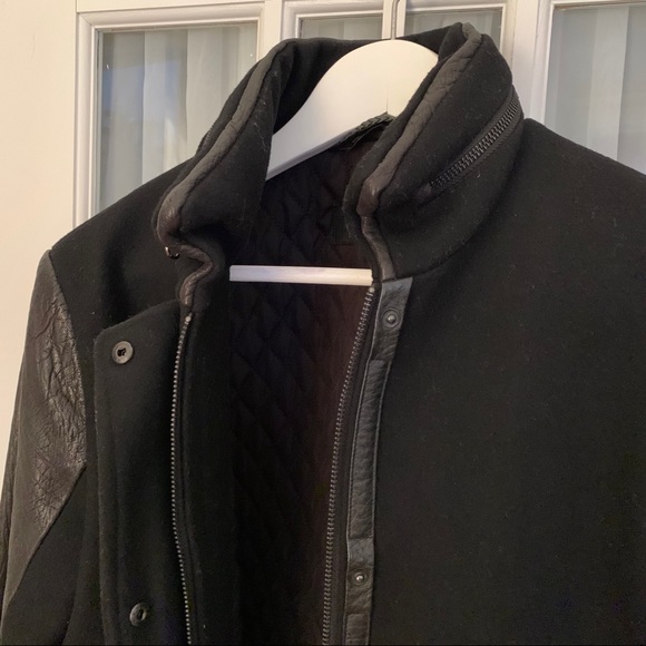 MACKAGE Wool & Leather Winter Coat/Jacket -  Small - Picture 10 of 16